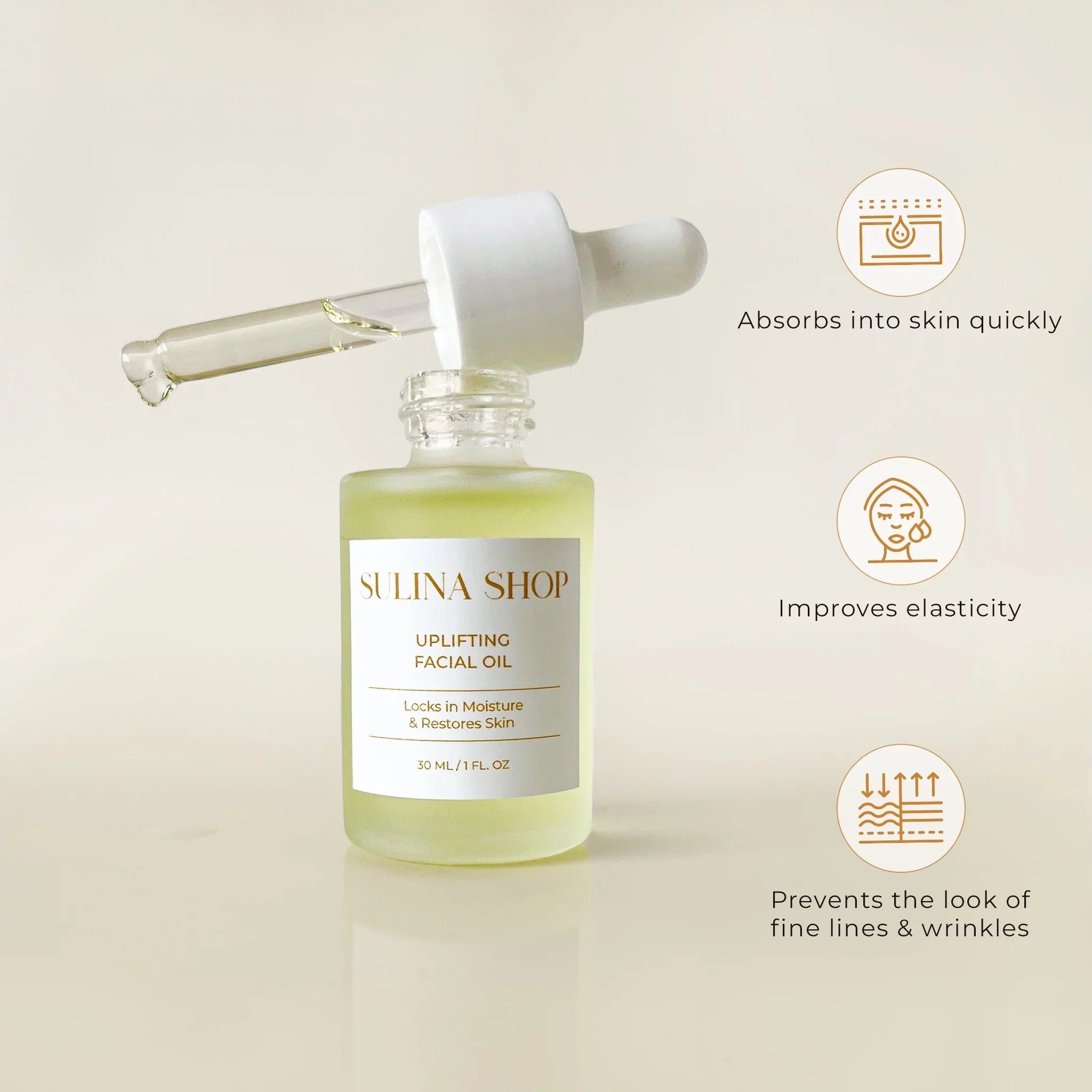 Oil with Seed Oil 30ml - Care - Moisturizing Shop Sulina Uplifting Oil & - Free Pomegranate, Baobab, Fruit Skin Paraben Marula, Facial Anti-Aging Grapeseed, Cruelty-Free, Made