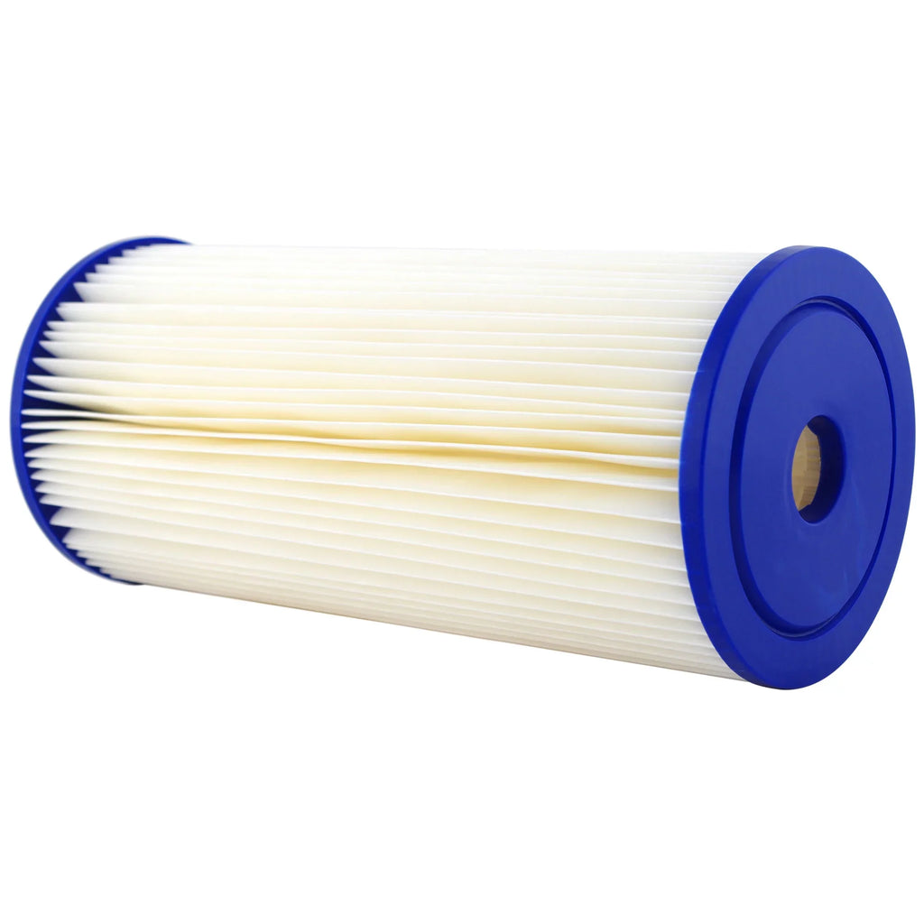 (8 Pack) 30 4.5" Filter Micron 10 Pleated Polyester x Cartridge, SpiroPure
