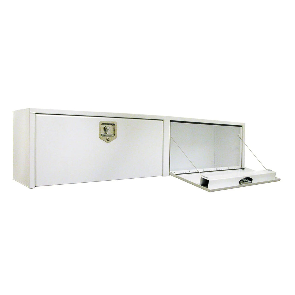 Buyers x 13" 16" Steel Toolbox Topsider w/ 96" T-Handle x - Latch, Products Truck 1702860 White