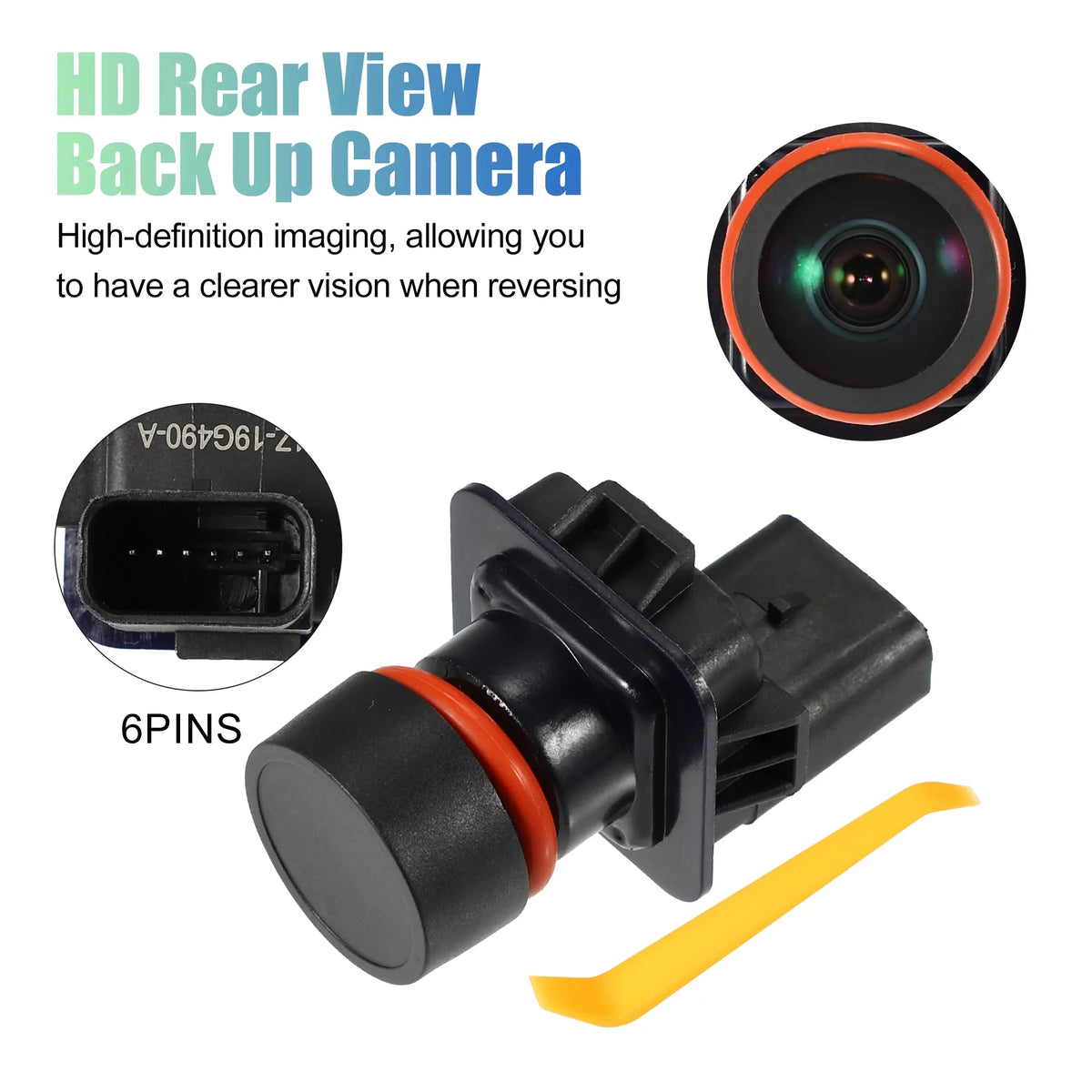 Unique 13-19 Car Pry Ford Bar Backup Bargains for Rear Camera with EG1Z19G490A View Taurus