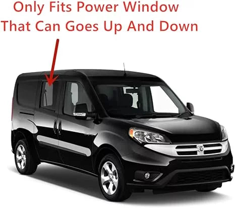 Tempered Power Door 2015-2022 Passenger Movable Promaster Glass Side Right City with Ram Window Models Door Rear Compatible