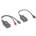 Box Line-Powered Kit, Black Extender Over CATx HDMI