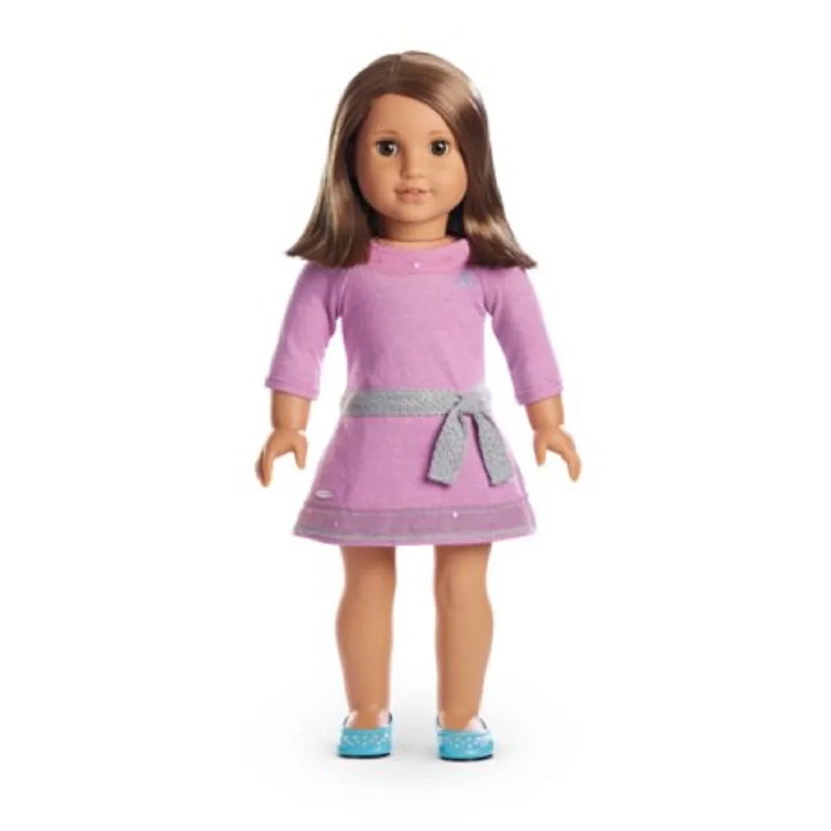 Brown Truly Doll Girl Skin #28 Me Eyes DN28 Brown Medium Hair American 18"