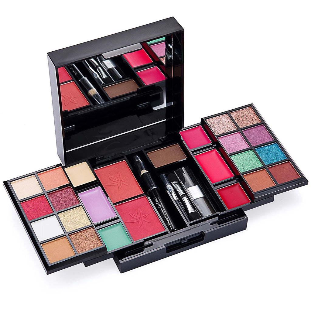 25 Eyebrow Blush Powder Eyeshadow Kit Mascara Makeup Palette Concealer Colors