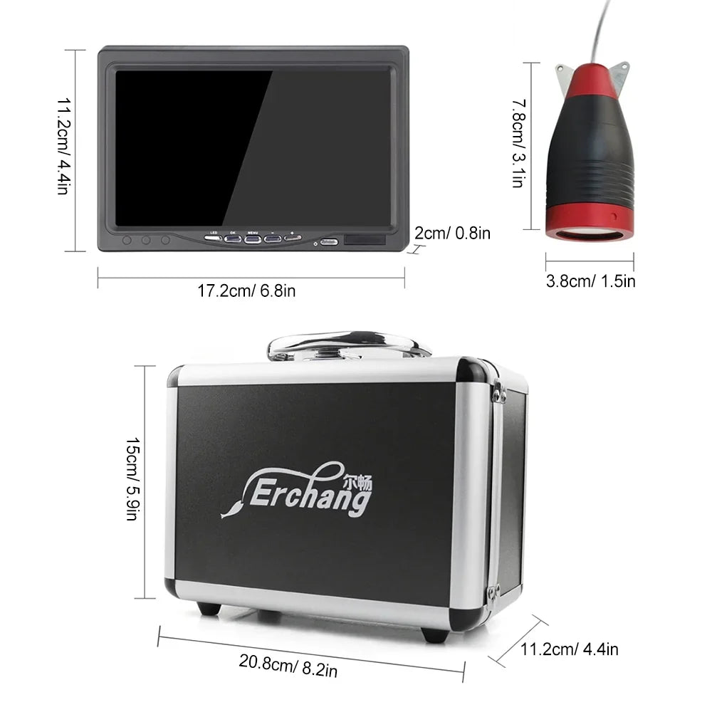 Fish Inch Inch Boat Fish Sea Camera Monitor Portable Inch 7 Portable Monitor 7 Lake camera,Camera Lake Monitor Erchang Undersea Boat Boat Fish 7