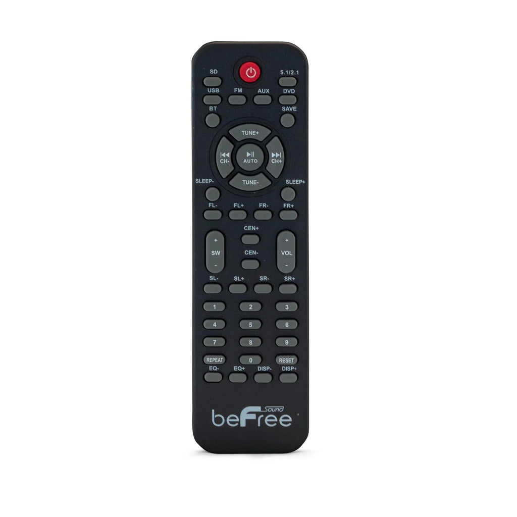 Remote System Speaker Surround Bluetooth 5.1 w/ beFree Sound Sound CA