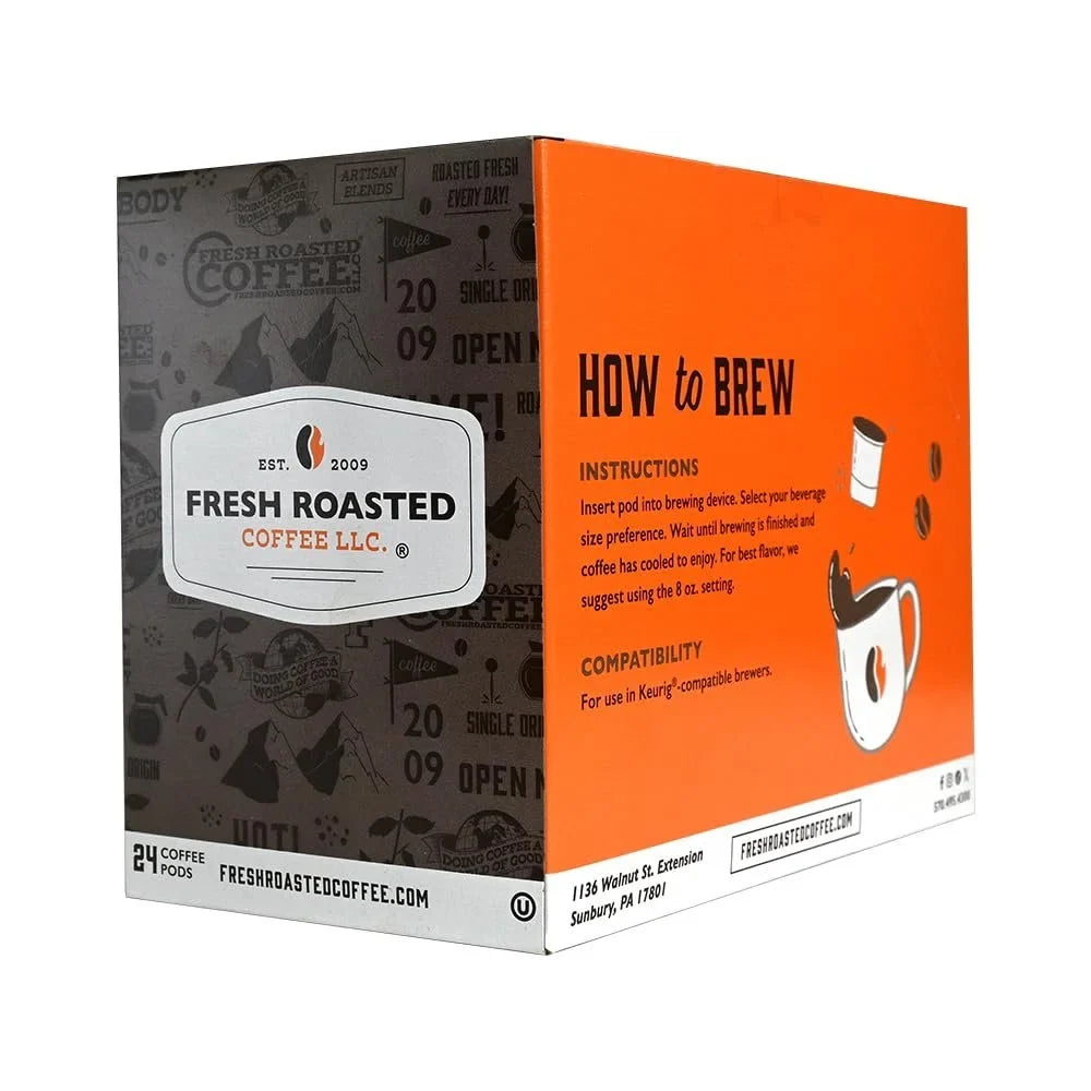 72 Dark Roasted K-cup Pods, Dark Compatible, Huehuetenango Fresh Roast, Coffee, Coffee Guatemalan Count