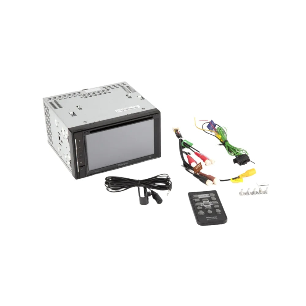 (5Item) 2007-2010 For Stereo Expedition Camera, Din KIT2533 Pioneer Multimedia Dash With Receiver Car Installation DVD / Bundle Double Bluetooth Kit with Ford - Touchscreen, Backup Kit