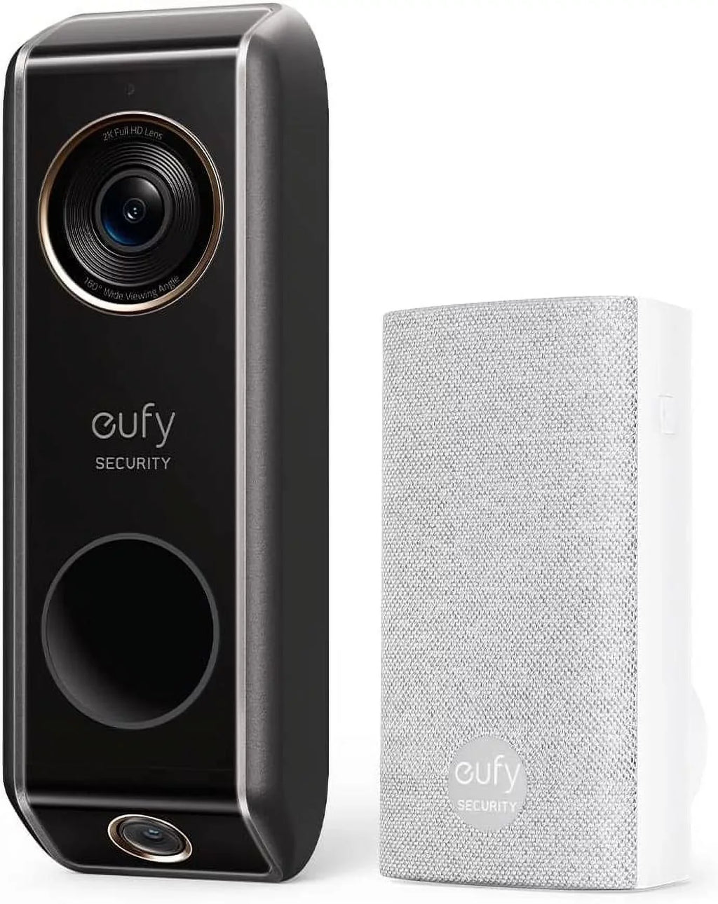 eufy Camera Security Video Chime,2K with ,Delivery Doorbell Anker Dual Guard (Wired)