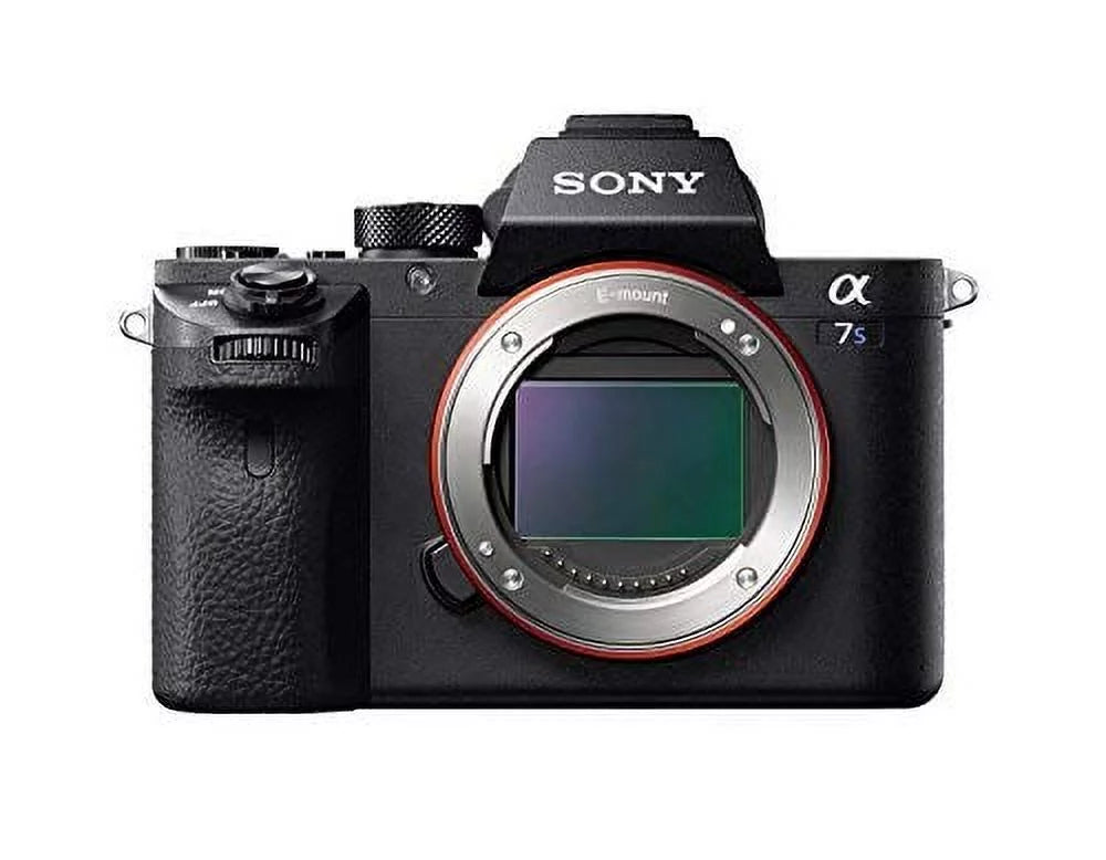 ILCE7SM2/B with Sony Full-Frame No Camera E-mount Warranty Black Model) a7S Sensor, MP (International II 12.2