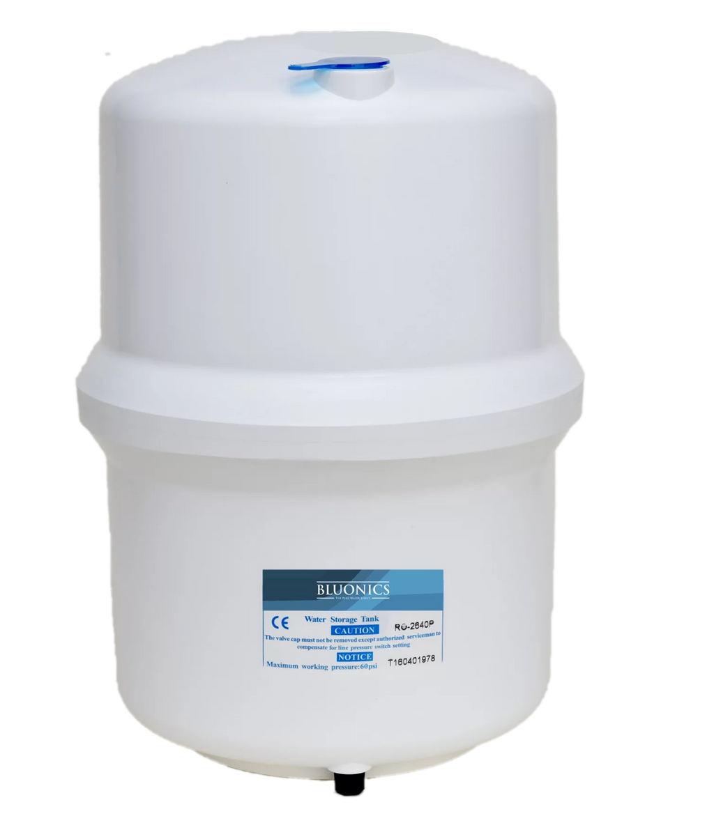 Reverse Storage Bluonics Osmosis RO 4 for Gallon Pressurized Tank Valve Systems, Ball Water with