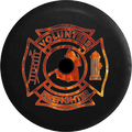2019 RV 2018 Firefighter Cover 33 for Tire Smoke Inch Backup Camera Jeep Spare Department JL Volunteer Wrangler