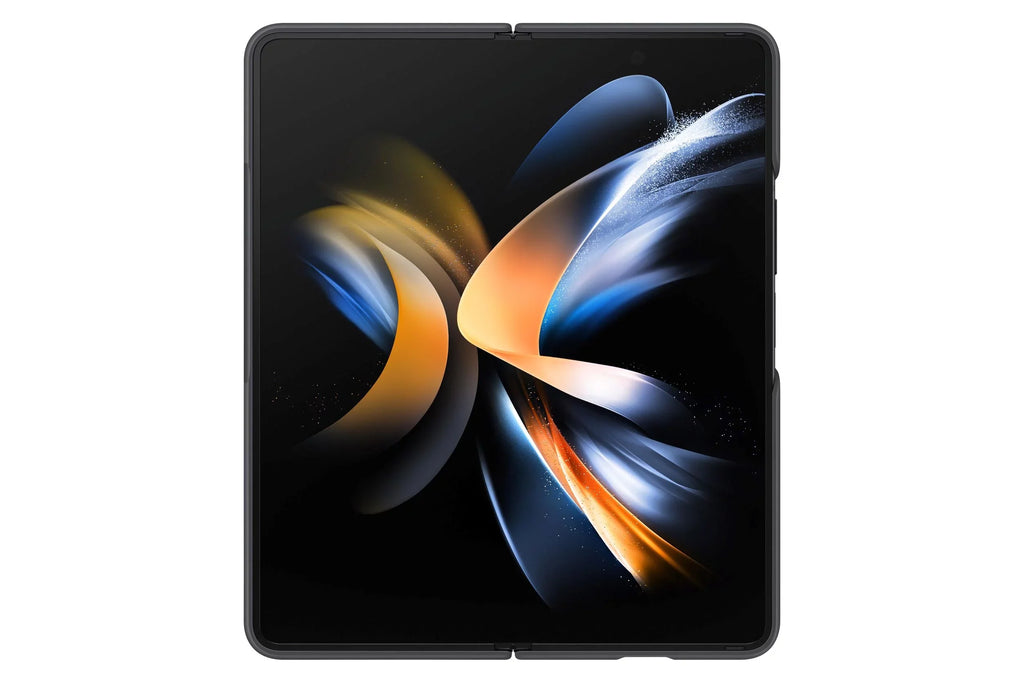 Silicone Black Samsung Galaxy Fold4 Case, Grip Z