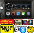RADIO RAM CHRYSLER 2013-2019 SD JEEP CD/DVD STEREO AUX USB CAR BLUETOOTH PACKAGE