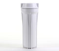 & with For Systems, Flat Ports 10" Housing Filtration White RO White HF2-10WHWH12, 1/2" Hydronix Cap
