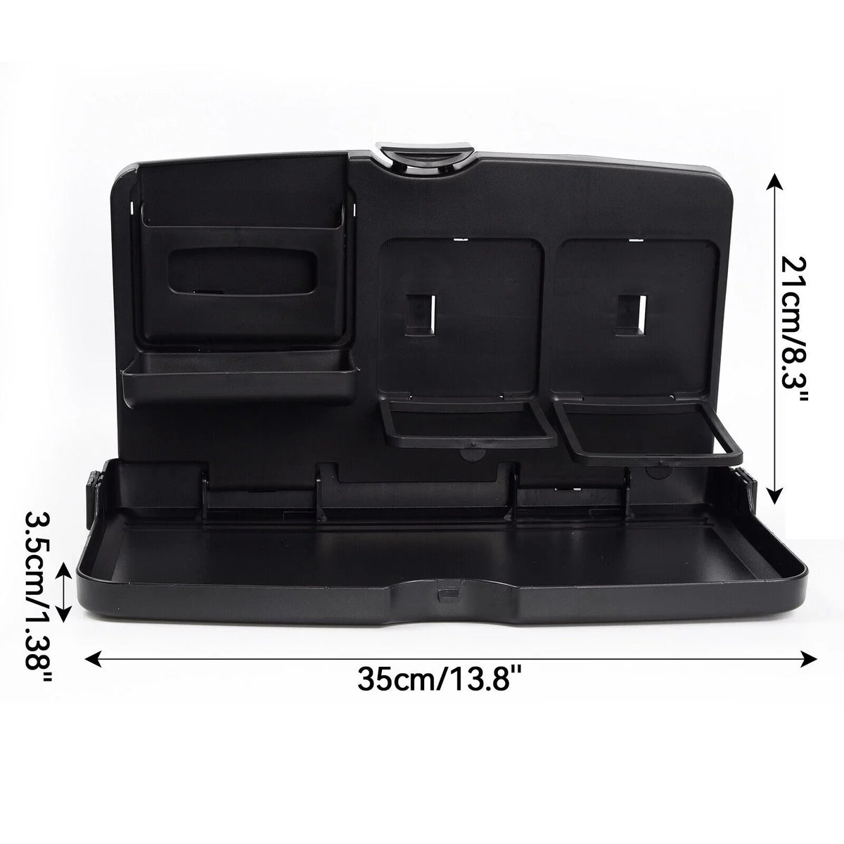 Back Seat 2x Yiyasu Table Food Travel Rear Folding Car Seat Tray Drink Holder Dining Desk