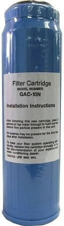 Carbon 10 Cartridge-WW GAC Activated Filter