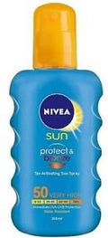Bronze Sun SPF SPRAY Sunscreen - & Nivea 200ml Protect 50