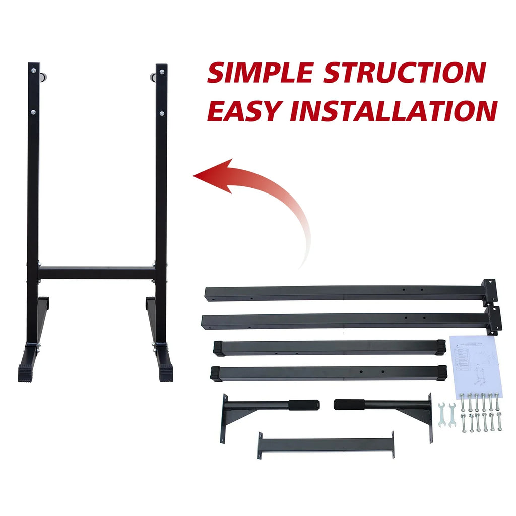 exercise comfortable to grip strength and up bearing, high high frame, load pull-up, 500 exercise weight, Portable home