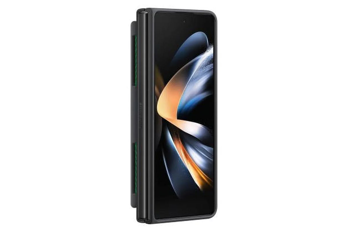 Silicone Black Samsung Galaxy Fold4 Case, Grip Z