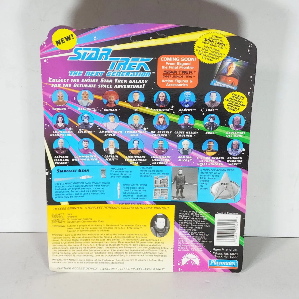4 Trek Lore Star Generation Next The Figure Action inch