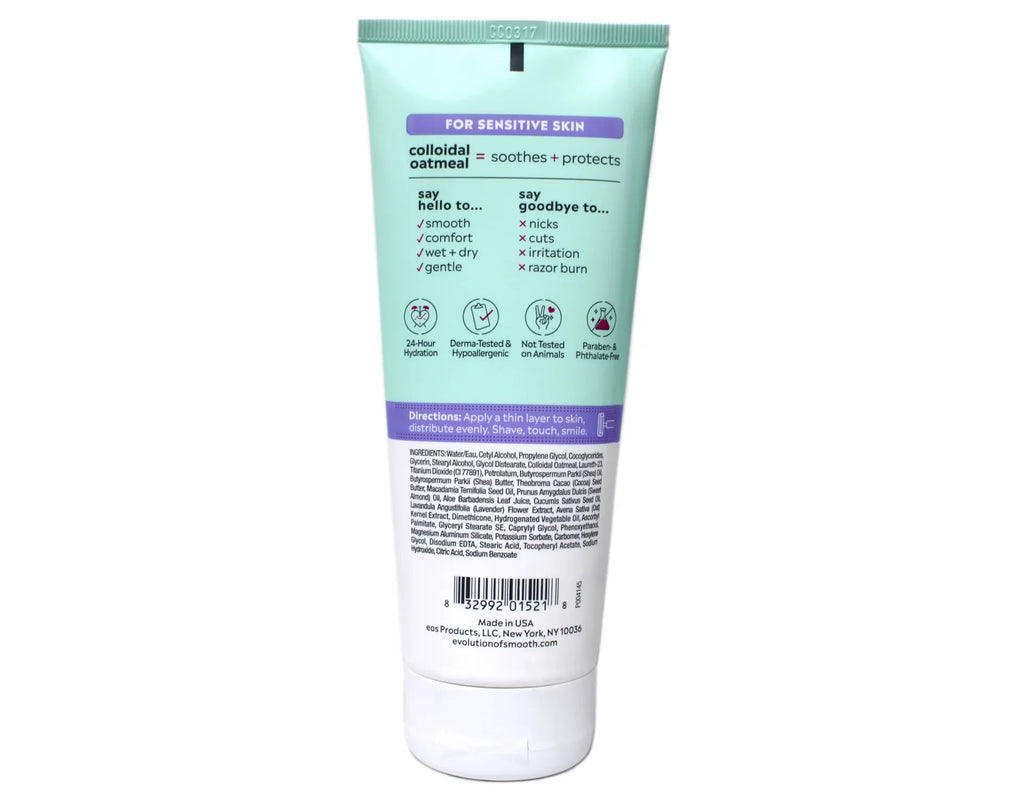 eos 7 of Oatmeal fl Cream Pack Skin 4 oz Sensitive Shave Better Colloidal Shea