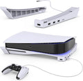2.0 USB Console Playstation Edition Base and Stand Charging Port Extension Digital for Horizontal Port,Compatible 4-Port & Hub with Skate 5 Data USB with 3 &1 Holder 5 Playstation Disc