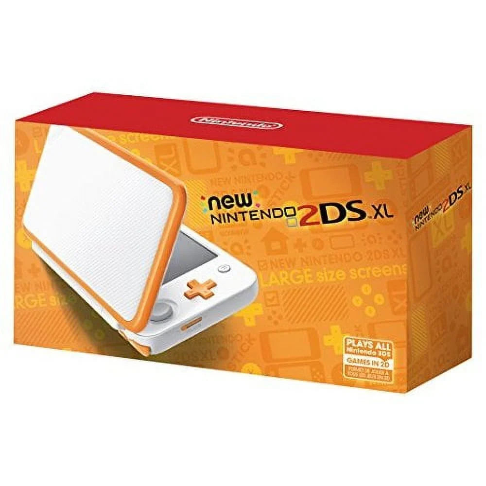 Orange XL 2DS Restored (Refurbished) Nintendo Multi-Color New White