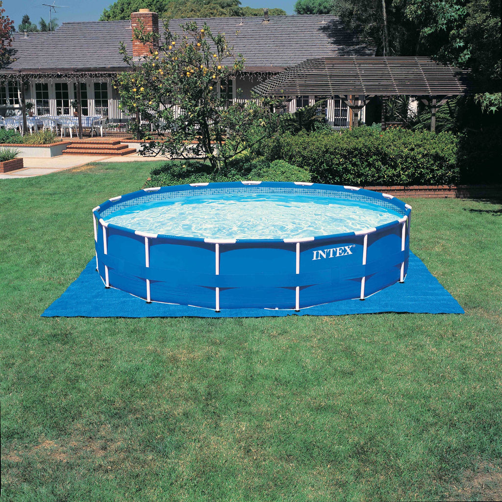 Metal (Older Frame 15-Feet Intex by 48-Inch Pool Set, Model)