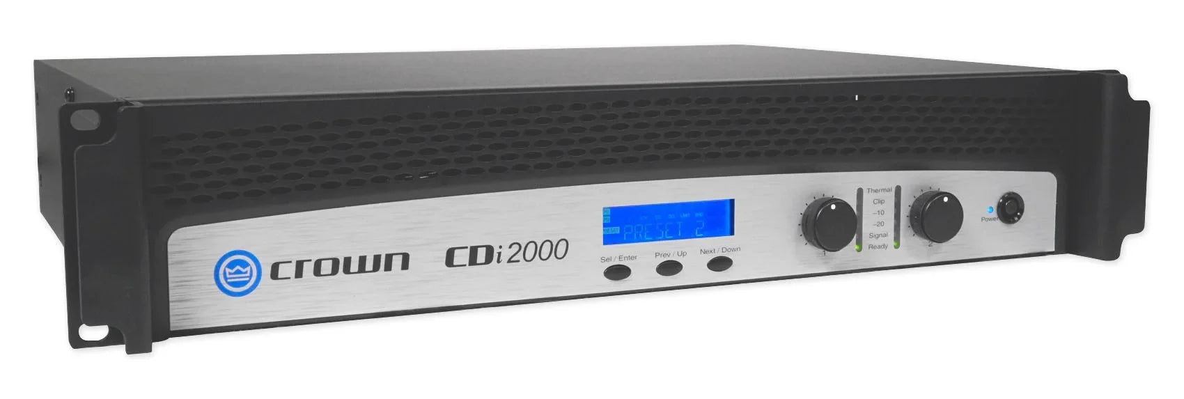 Crown CDi2000 Amplifier+10) Speakers JBL Background Front+2) Commercial 70V 800w