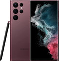 Good) Ultra S22 Smartphone, Only,128 RAM, US 8 GB (Refurbished: Cellular Samsung Storage Galaxy GB Pre-Owned Burgundy + 5G