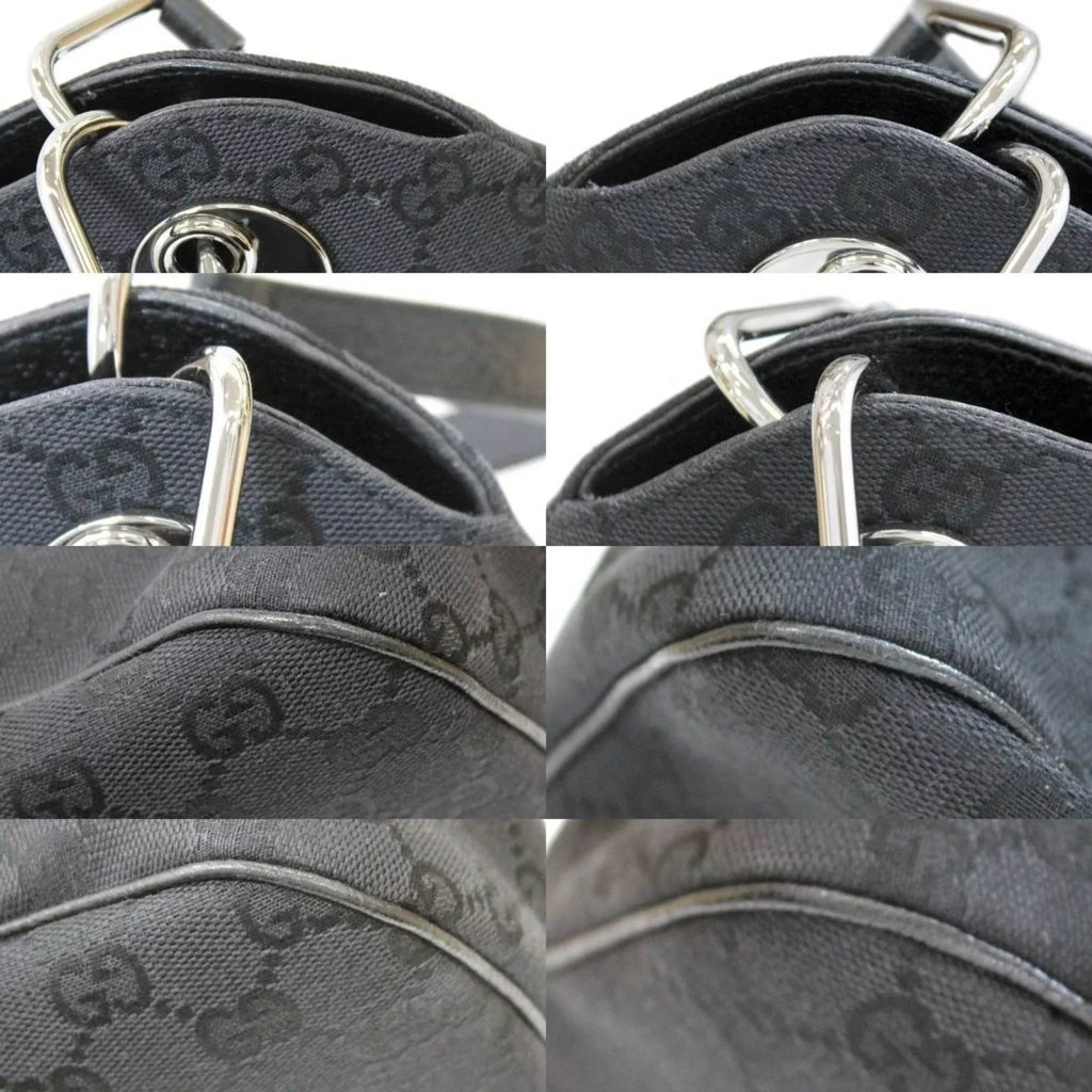 black (Good) tote bag Pre-Owned GG GUCCI canvas Gucci 121023