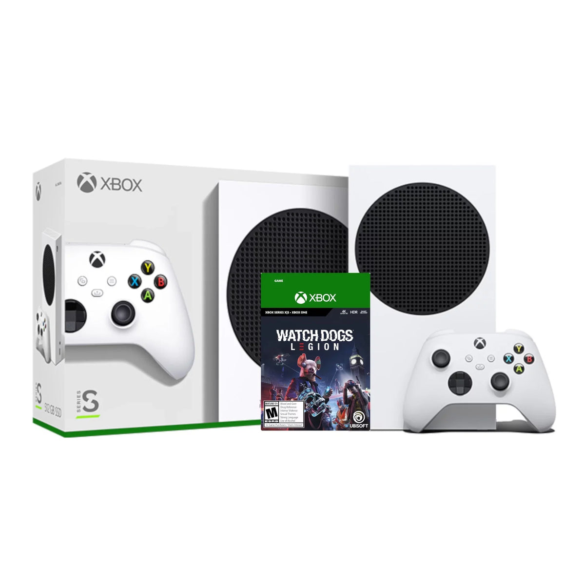 and Xbox Dogs: Game Xbox Legion All New Console Digital Wireless with Console Controller Watch White 2021 Full SSD - 512GB