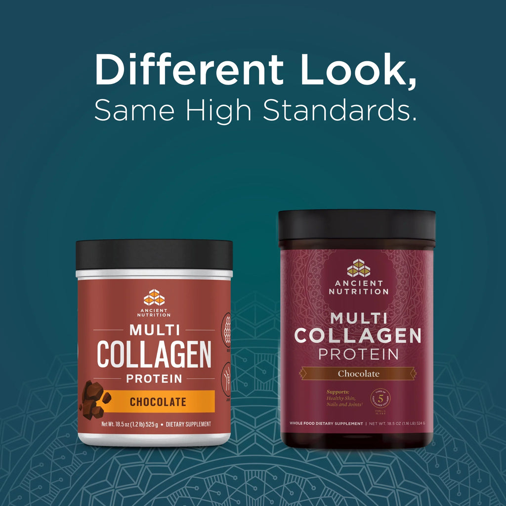 40 Collagen Chocolate, Protein, Nutrition, servings Ancient Multi
