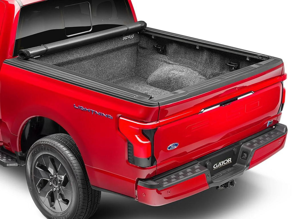 Rail Cover by Tonneau Roll-Up Gator System with Bed 2022-2024 Deck Compatible Tundra SRX 6'7" Toyota RealTruck w/