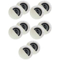 3 Pair Frameless Acoustic Speaker Audio CSic84 8" Way 5 Pack Home Ceiling In Theater Speakers