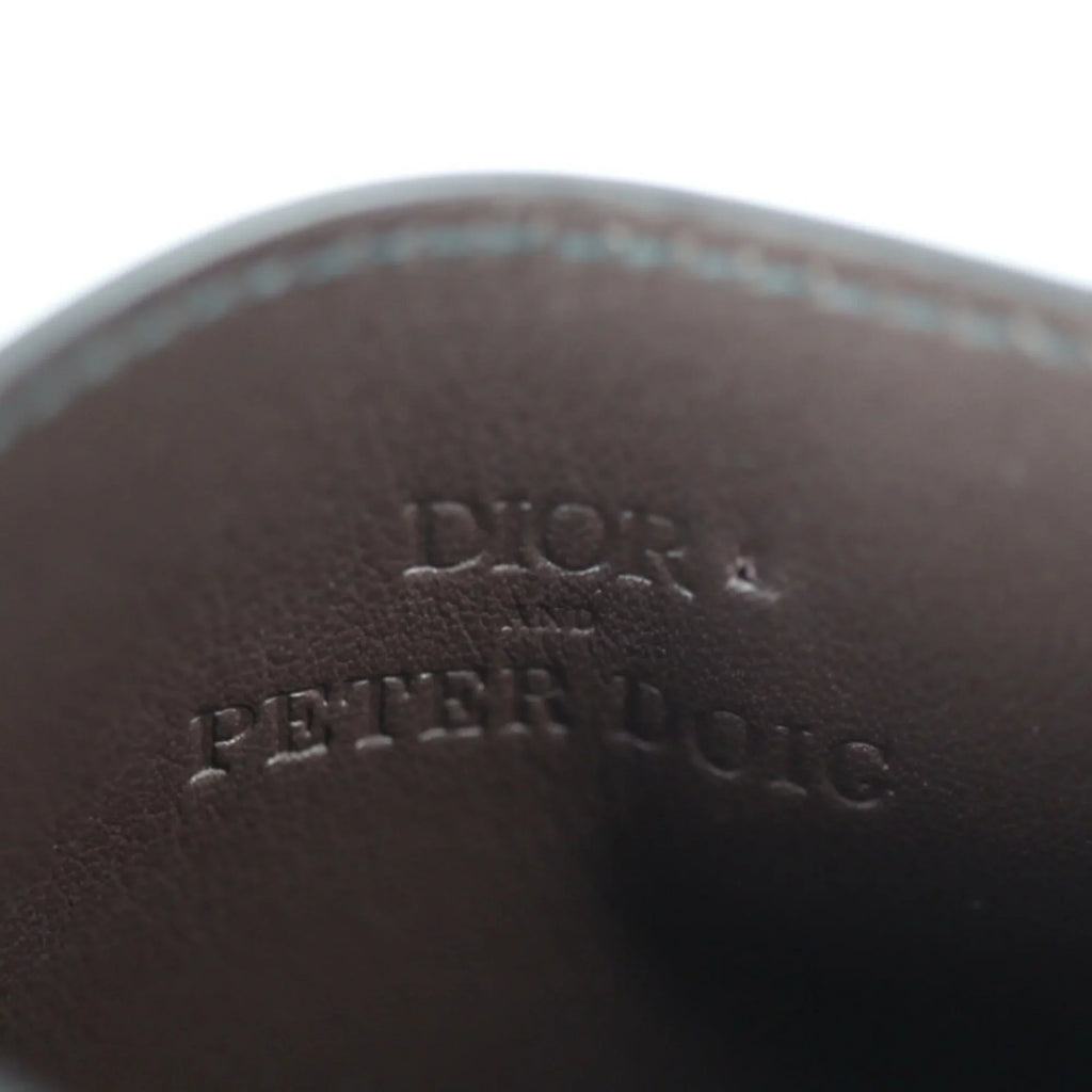 2ESCH135UCN Multicolor Holder Christian (Like Dior Case Marron Business Brown Pattern Dior Card Series Calf Pre-Owned Camouflage Leather New)