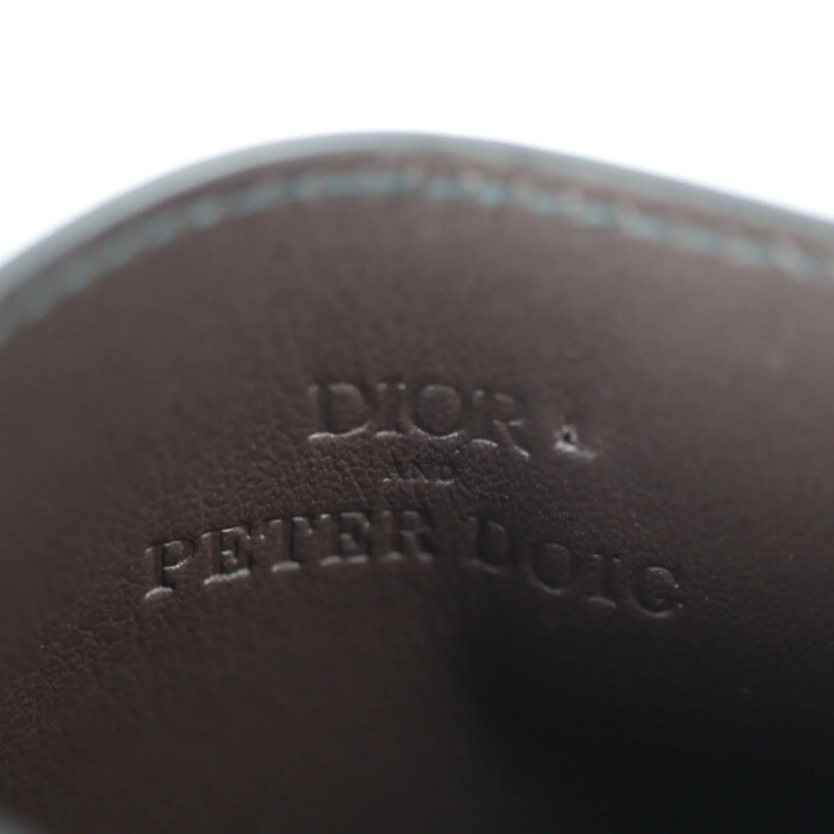 2ESCH135UCN Multicolor Holder Christian (Like Dior Case Marron Business Brown Pattern Dior Card Series Calf Pre-Owned Camouflage Leather New)