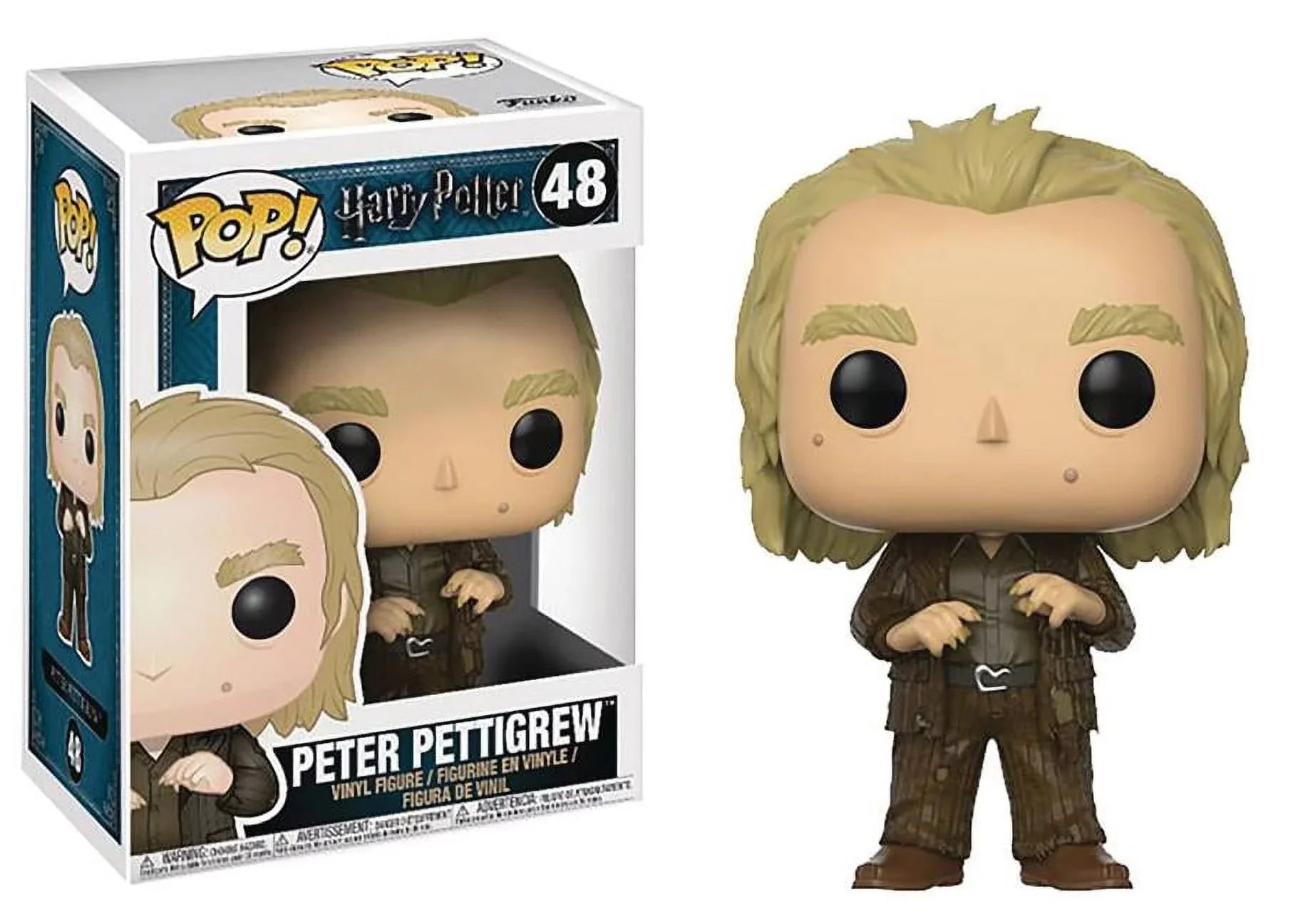 Pop Series Figure (Other) Pettigrew Vinyl Harry 4 Peter Potter