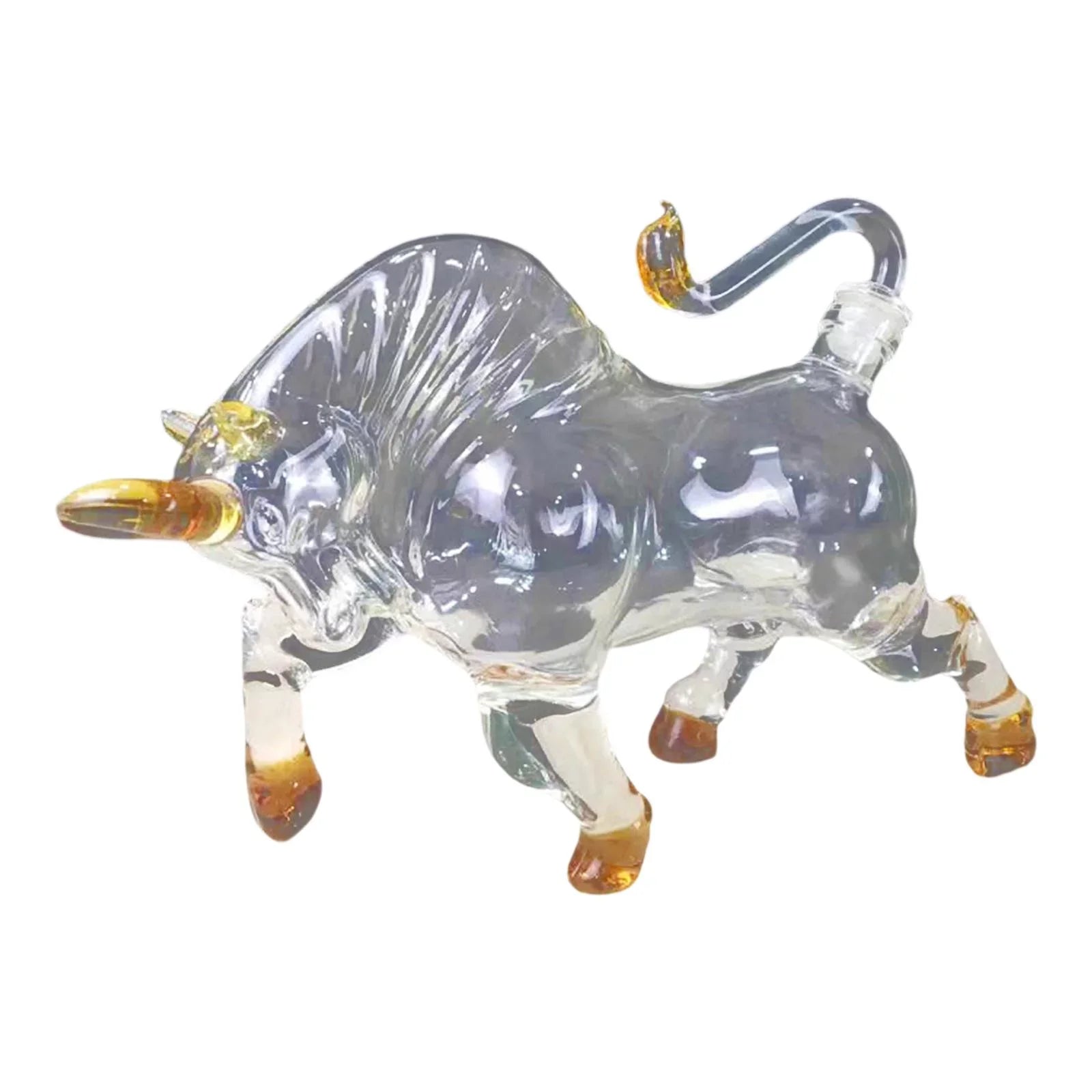 Brandy Glass Decanter Style 1500ml Shaped for Vodka Bull Novelty