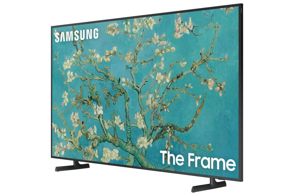 The with HDR Quantum Frame Smart The Series Modern VG-SCFA43WTB QLED 43" (2022) Customizable Bezel White Samsung Frame - SAMSUNG TV 43-inch