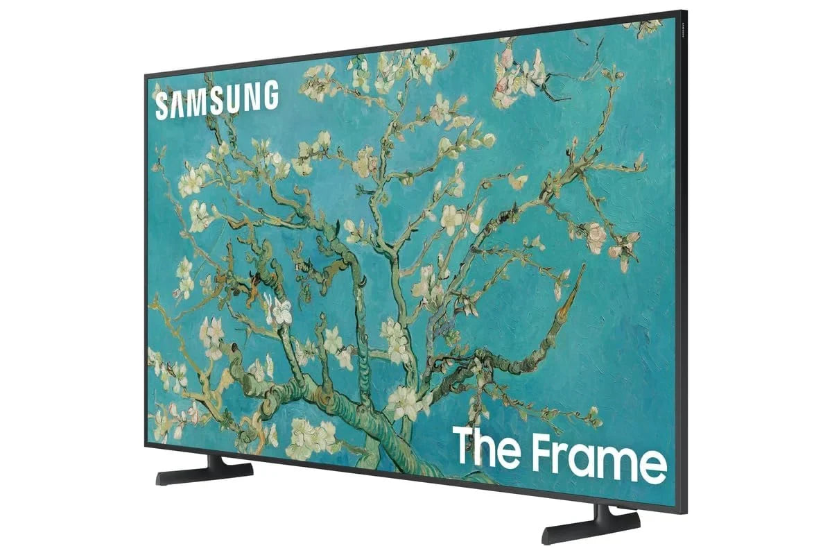 The with HDR Quantum Frame Smart The Series Modern VG-SCFA43WTB QLED 43" (2022) Customizable Bezel White Samsung Frame - SAMSUNG TV 43-inch