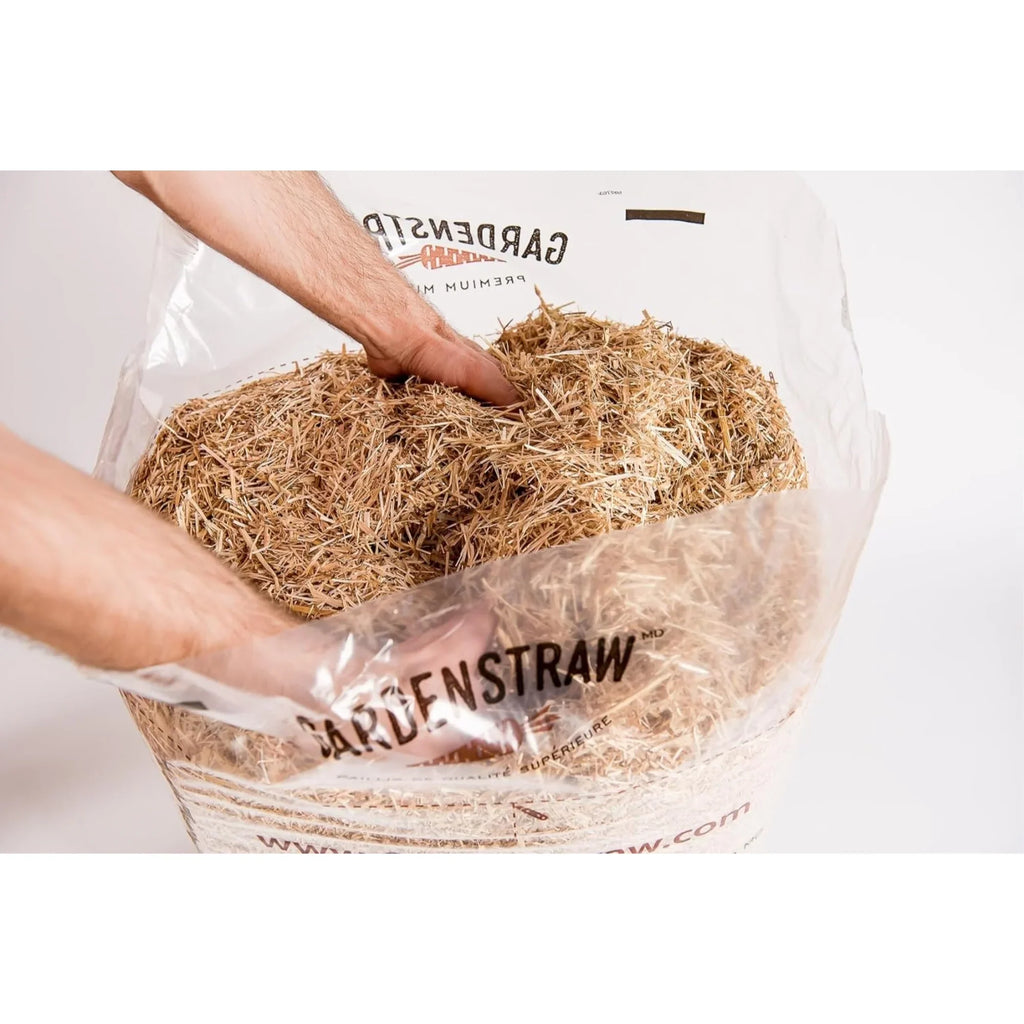 Lawn Straw GardenStraw 100 Composting, HealthiStraw Clean 3 for (Garden Ft Coverage Gardening, Premium and Seeding sq ft) Mulch Cu
