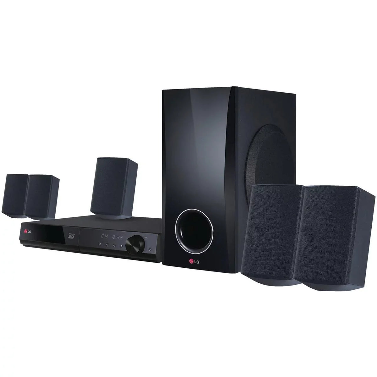 5.1 Smart Channel (BH5140S) Theater 500W LG Home Blu-ray System 3D