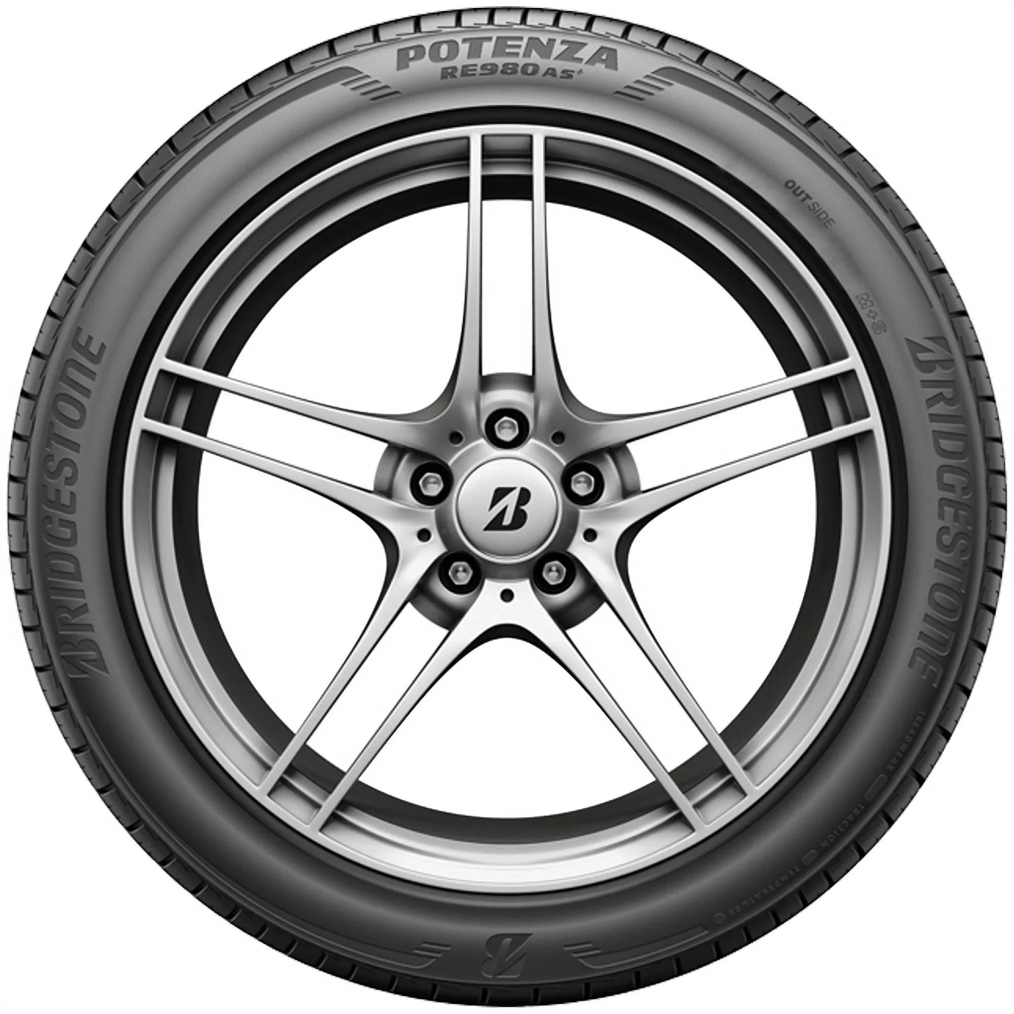 Shelby 2020-22 XL 103W Mustang GT500 Potenza Ford RE980AS+ Tire Fits: 305/30R20 Bridgestone