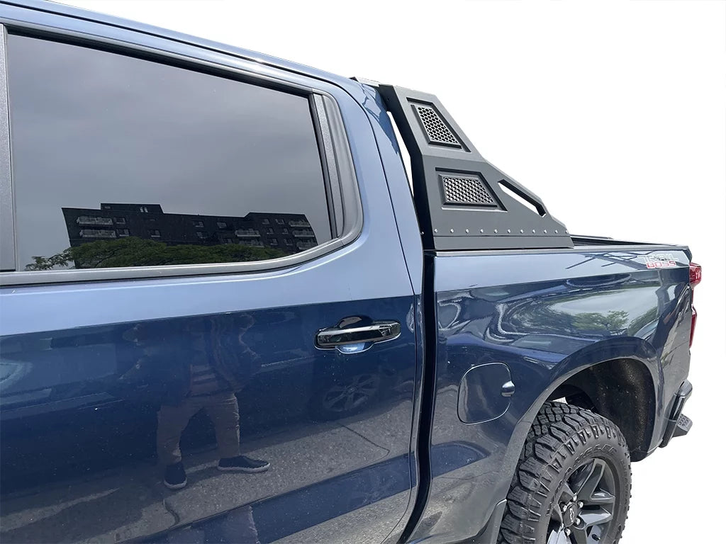1500/07-22 Bed with Tundra 07-22 1500/04-22 1500/07-22 RL-B Ram VGRB-2265BK Silverado Chevrolet Bar Toyota Bar | Roll Dodge F-150/07-22 Ford Compatible Ram 1500/07-22 Black Sierra GMC Vanguard