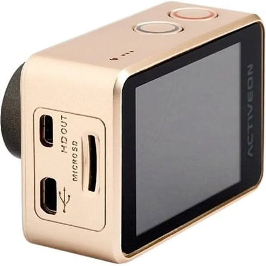 HD, CMOS, Camcorder, Touchscreen, ACTIVEON Digital Full 2" Gold LCD