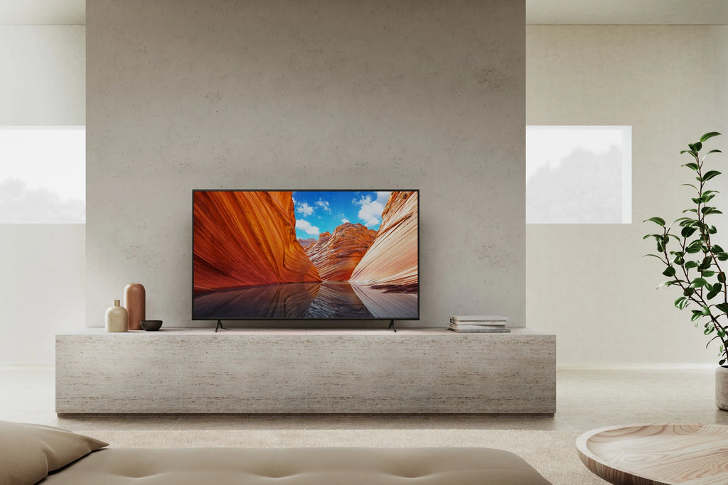 Sony HDR UHD Google (2160p) TV Restored 50" Series LED X80J Smart (Refurbished) 4K Class KD50X80J