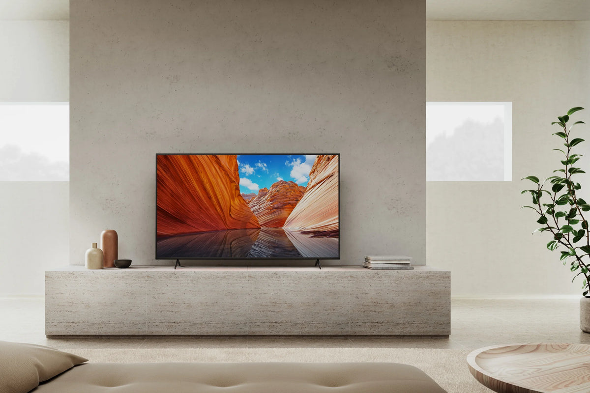 Sony HDR UHD Google (2160p) TV Restored 50" Series LED X80J Smart (Refurbished) 4K Class KD50X80J