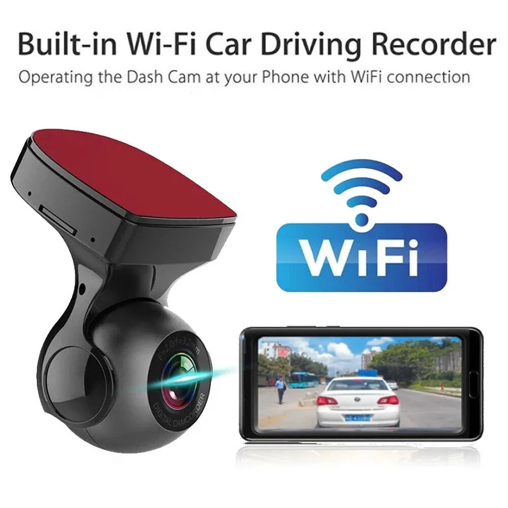 Car Recorder HD - Cam WiFi 170&deg; Dash 1080P Cam Camera